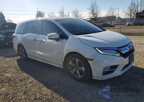 2019 Honda Odyssey Touring from USA, damaged, VIN 5FNRL6H83KB059964